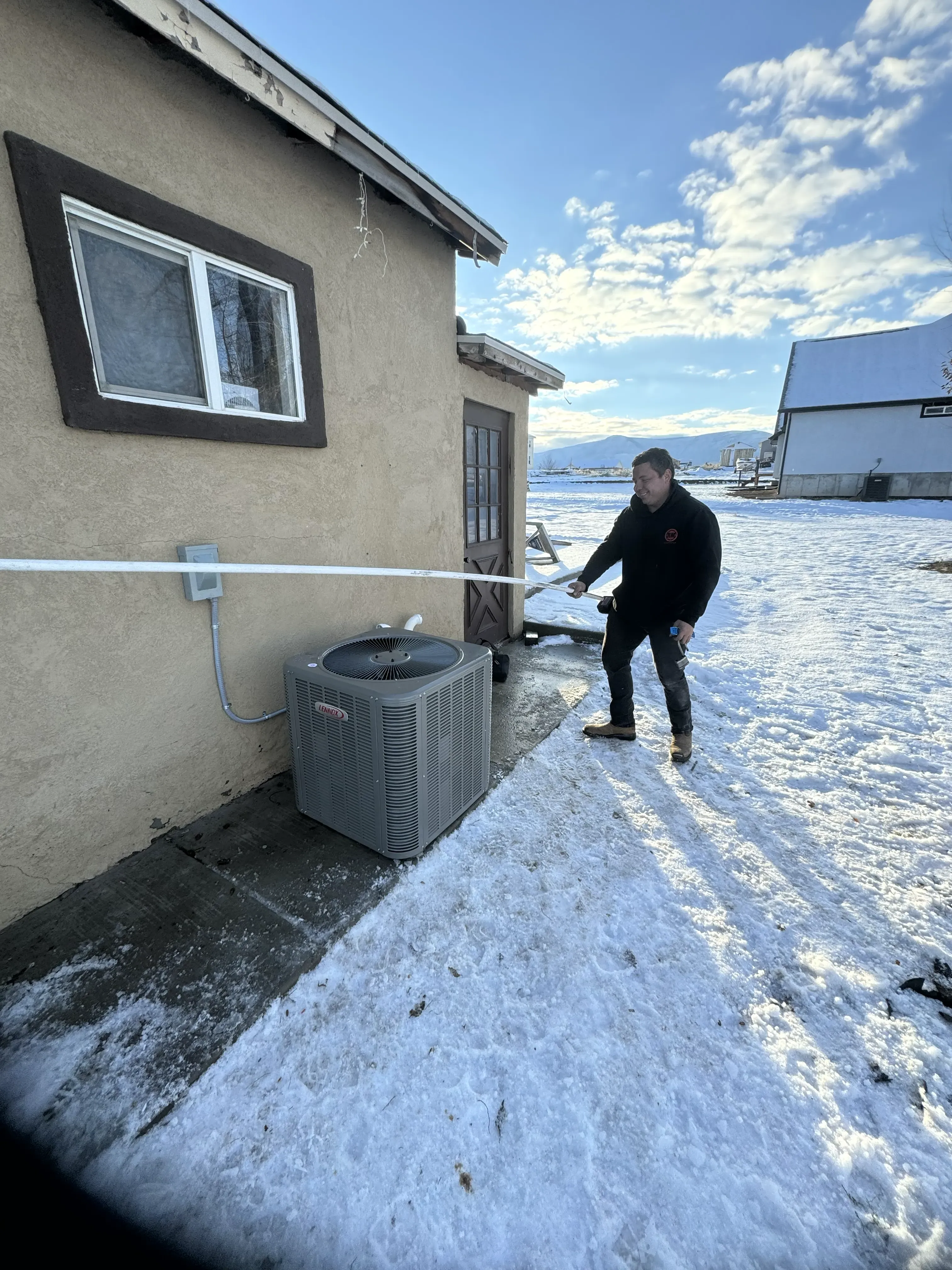 Residential outdoor AC service in Payson area