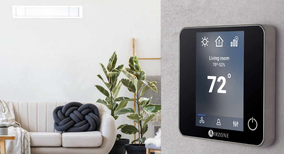 Nest-style smart thermostat for cooling control